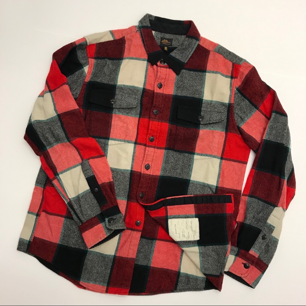 LL Bean wool button up shirt! New! Very warm!!